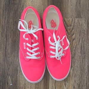 Bright Pink VANS
